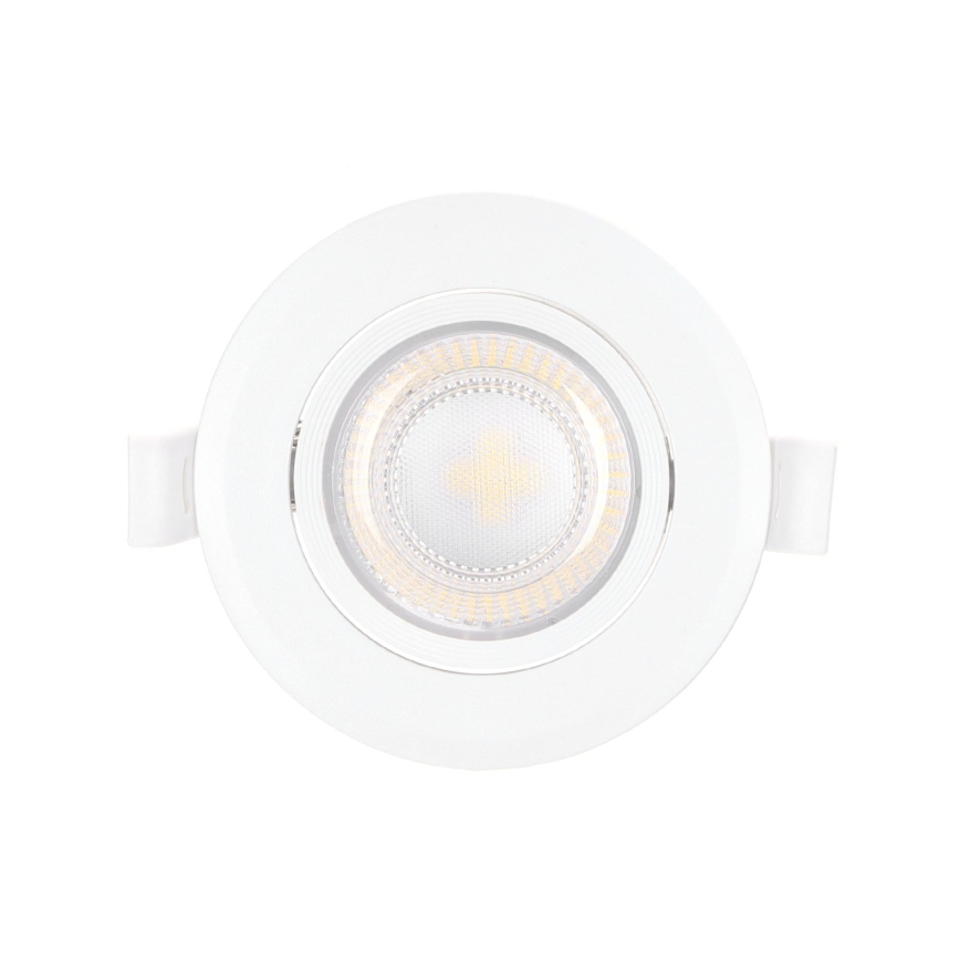 Aigostar - Luminaire encastré LED/7W/230V 3000K Ø 8,5 cm blanc chaud