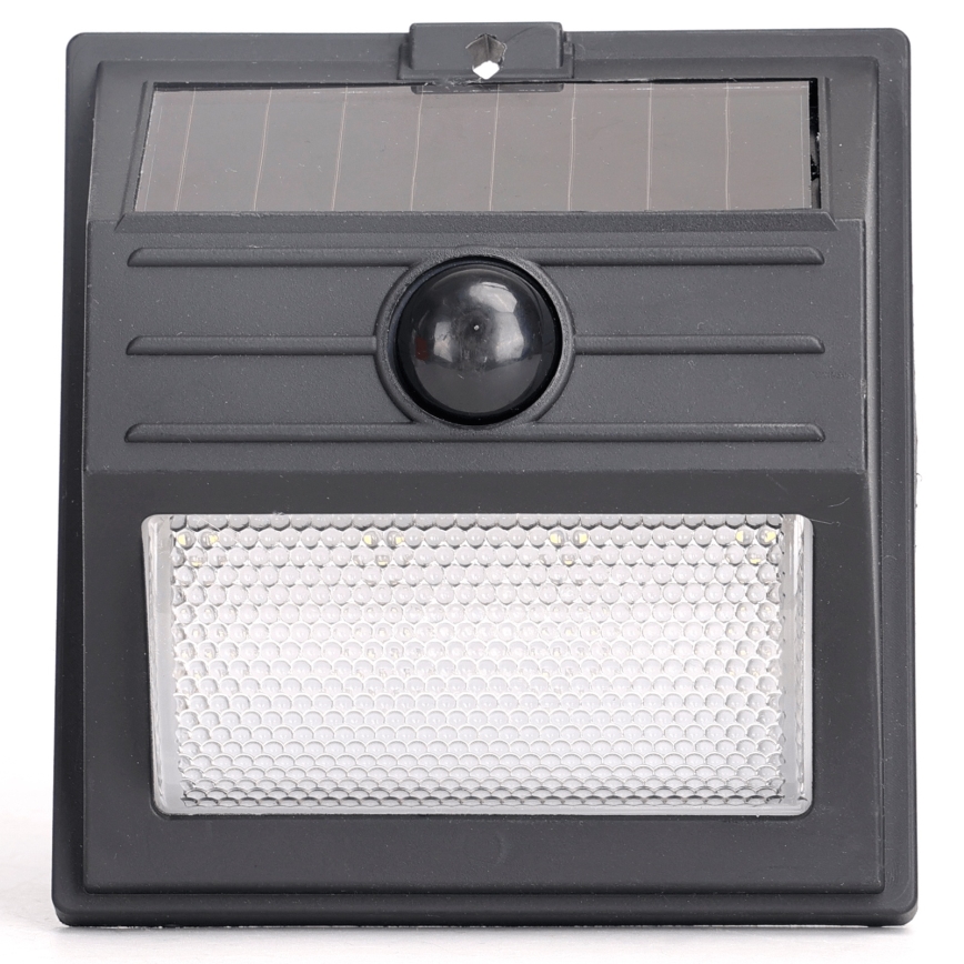 Aigostar - Luminaire solaire LED avec capteur LED/3,7V 6500K 500 mAh IP65 noir