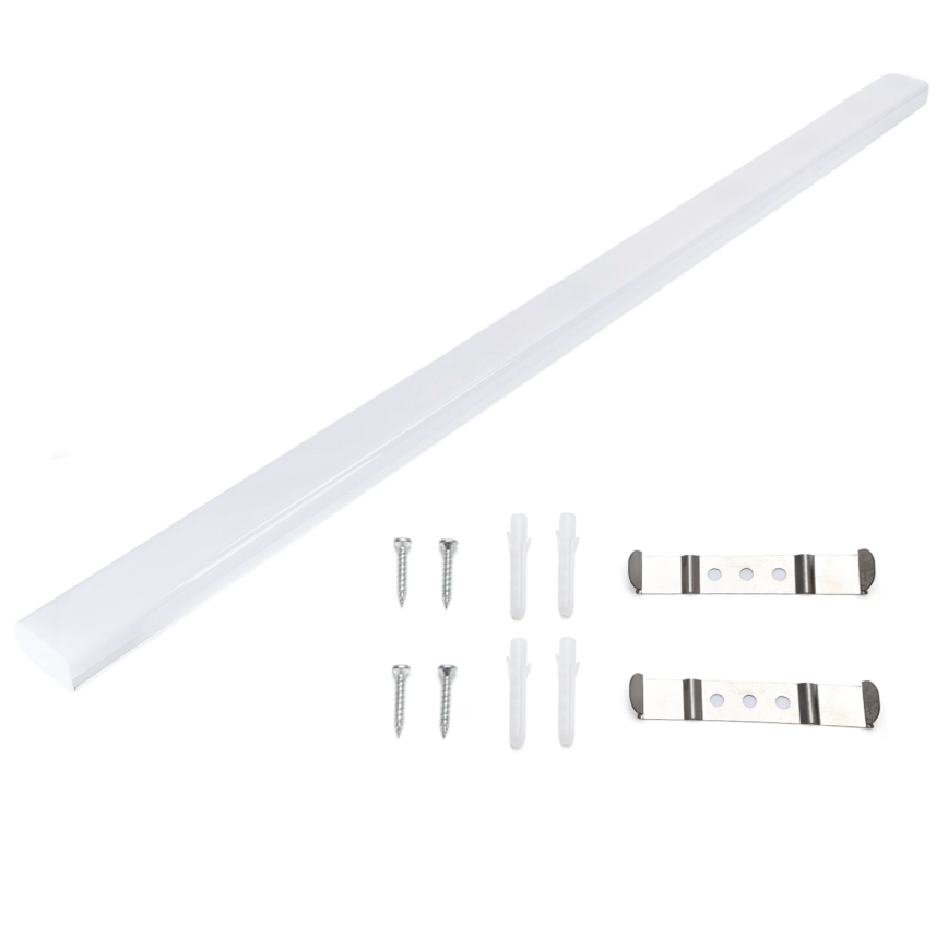 Aigostar - Luminaire linéaire LED dimmable MESH, 50 W, 230 V, 3000–6500 K + télécommande