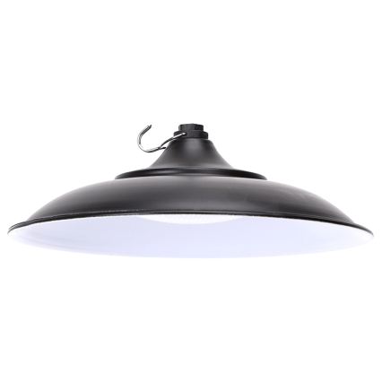 Aigostar - lustre solaire LED avec capteur, 35W/12V, batterie 3000 mAh, 6500K, Ø 15 cm + télécommande