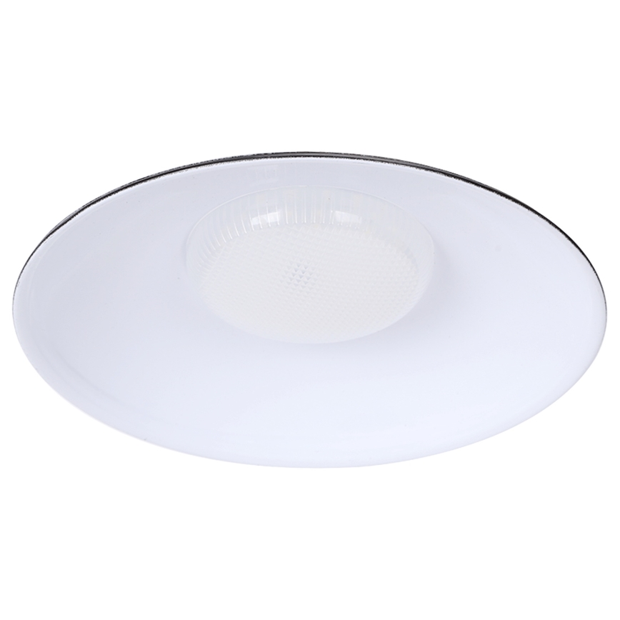 Aigostar - lustre solaire LED avec capteur, 35W/12V, batterie 3000 mAh, 6500K, Ø 15 cm + télécommande