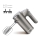 Aigostar - Mixeur plongeant 400W/230V gris/chrome mat