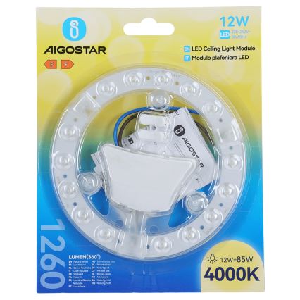 Aigostar - Modulo magnetico LED/12W/230V 4000K