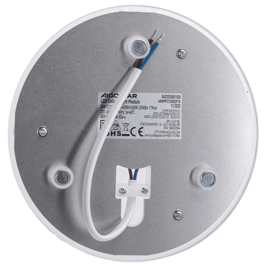 Aigostar - Modulo magnetico LED/24W/230V 3000/4000/6500K
