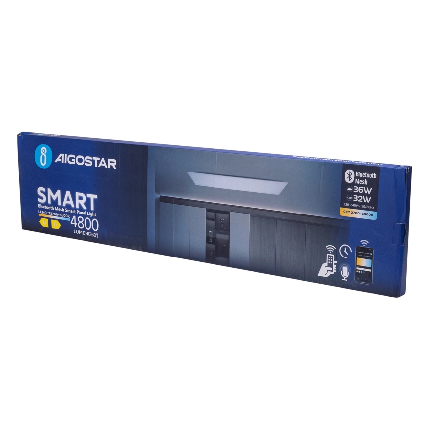 Aigostar - Panello LED dimmerabile da incasso MESH LED/36W/230V 2700-6500K 120x30 cm