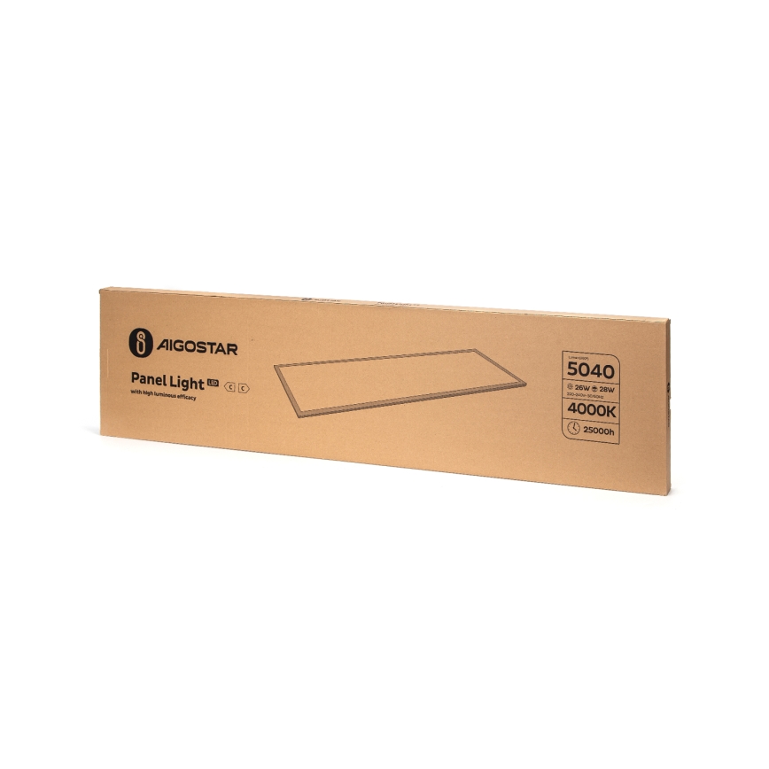 Aigostar - Pannello LED da incasso LED/28W/230V 120x30 cm 4000K