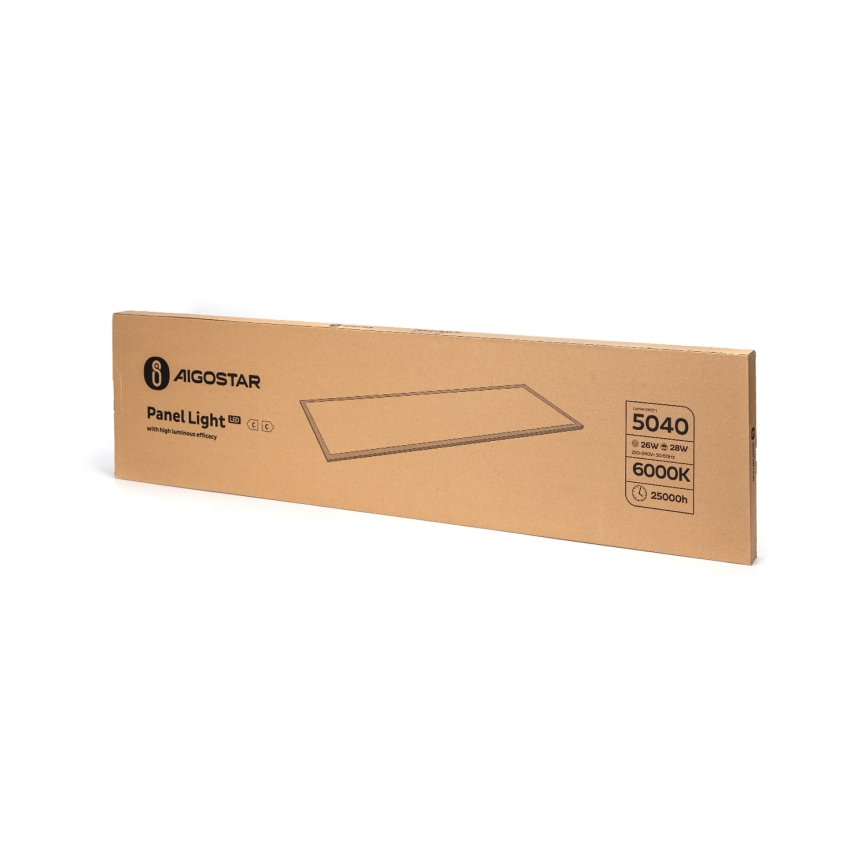 Aigostar - Pannello LED da incasso LED/28W/230V 120x30 cm 6000K