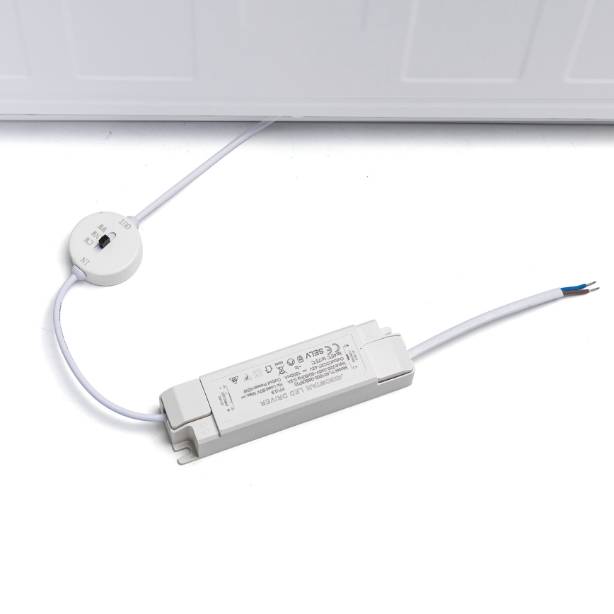 Aigostar - Pannello LED da incasso LED/40W/230V 3000K/4000K/6500K 60x60cm bianco