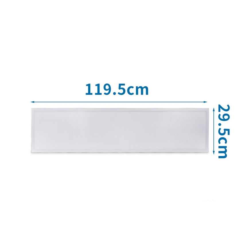 Aigostar - Pannello LED da incasso LED/60W/230V 6500K 120x30cm bianco
