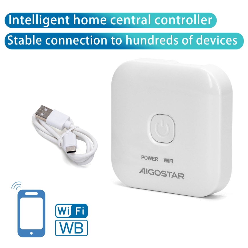 Aigostar - Passerelle connectée 5V Wi-Fi