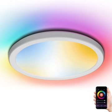 Aigostar - Plafonier RGBW à intensité variable LED/25W/230V 2700-6500K Wi-Fi