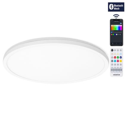 Aigostar - Plafonier RGBW à intensité variable MESH LED/36W/230V 3000-6500K blanc + Télécommande