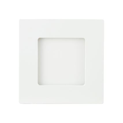 Aigostar - Plafoniera LED a superficie, 6W, 230V, 4000K, 12,2x12,2 cm, bianca