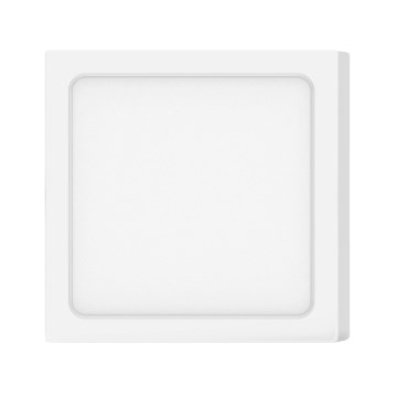 Aigostar - Plafoniera LED da soffitto a montaggio superficiale, 18W/230V, 4000K, 22,6x22,6 cm, bianco