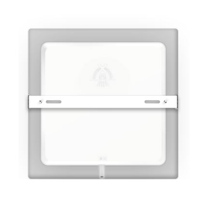 Aigostar - Plafoniera LED da soffitto a montaggio superficiale, 18W/230V, 4000K, 22,6x22,6 cm, bianco