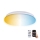 Aigostar - Plafoniera LED dimmerabile da bagno MESH Smart LED/12W/230V 3000-6500K IP44 + telecomando