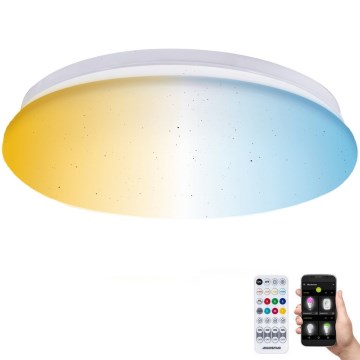 Aigostar - Plafoniera LED dimmerabile da bagno MESH Smart LED/18W/230V 3000-65000K IP44 + telecomando