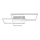 Aigostar - Plafoniera LED dimmerabile LED/38W/230V 2700-6500K + telecomando