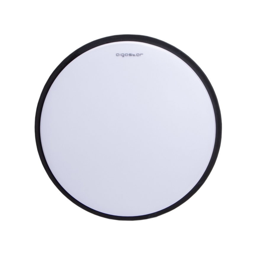 Aigostar - Plafoniera LED LED/12W/230V 3000K nero d. 23cm