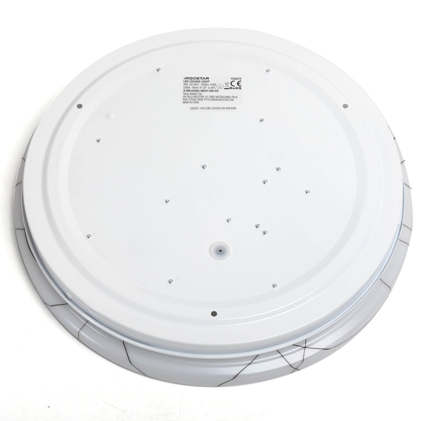 Aigostar - Plafoniera LED LED/20W/230V 6500K diametro 33cm