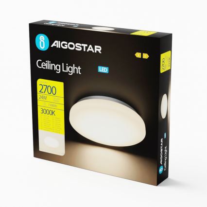 Aigostar - Plafoniera LED LED/24W/230V 3000K