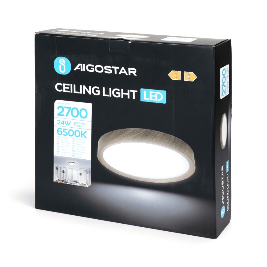 Aigostar - Plafoniera LED LED/24W/230V 6500K diametro 38,3 cm