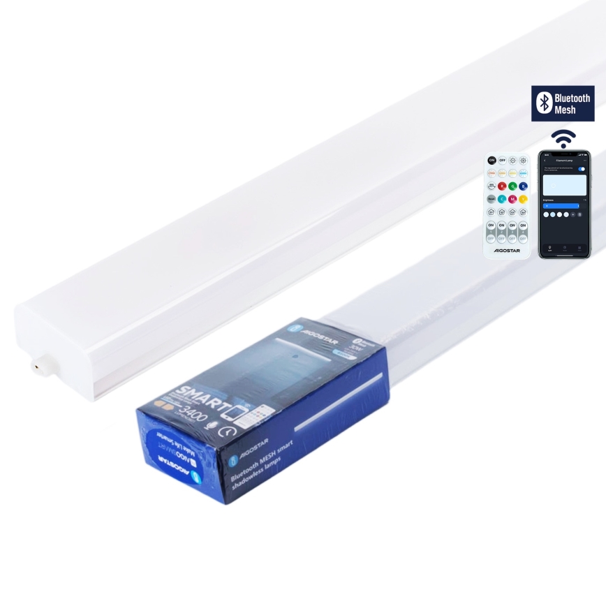 Aigostar - Plafoniera LED tipo fluorescente MESH LED/30W/230V 6500K