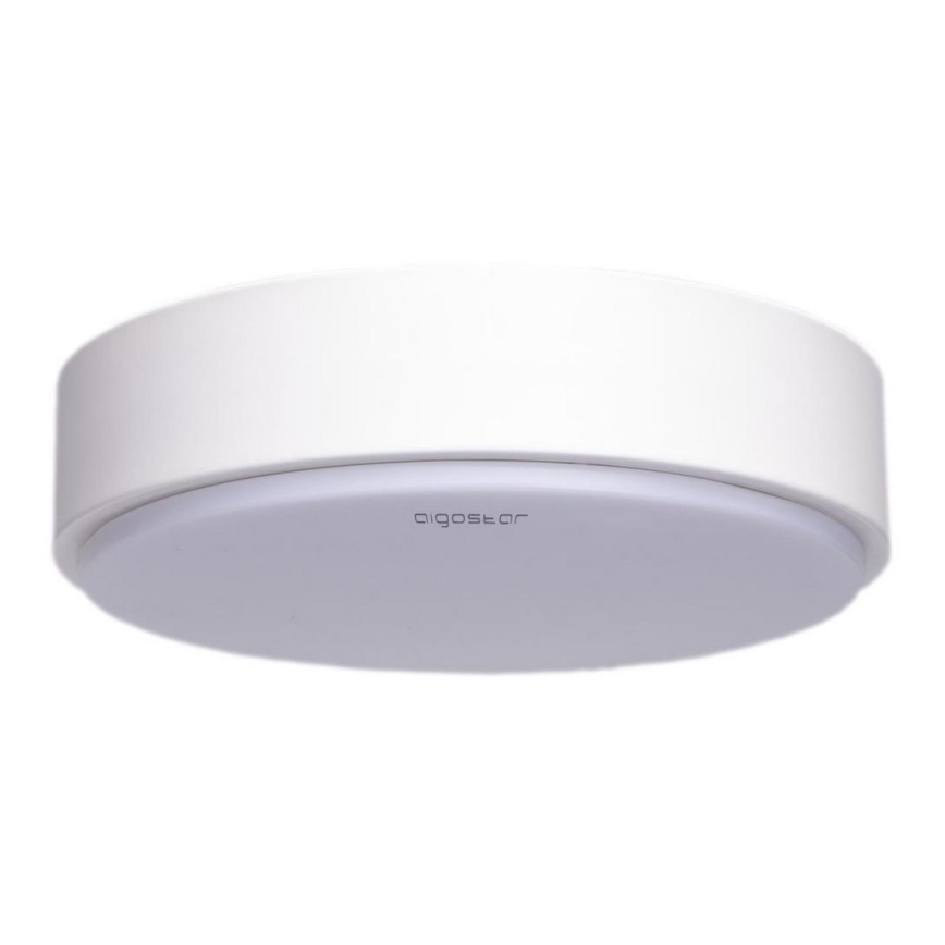 Aigostar - Plafonnier LED/12W/230V 3000K d. 23 cm blanc