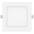 Aigostar - Plafonnier LED encastré 6 W, 230 V, 3000 K, 12 x 12 cm, blanc
