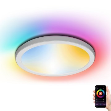 Aigostar - Plafonnier RGBW à intensité variable LED/22W/230V 2700-6500K Wi-Fi