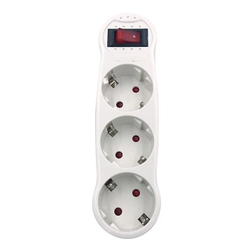 Aigostar - Presa di distribuzione con interruttore 3x16A/230V