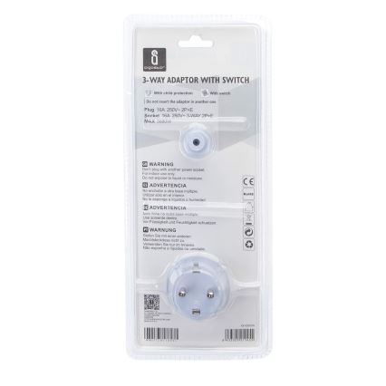 Aigostar - Presa di distribuzione con interruttore 3x16A/230V