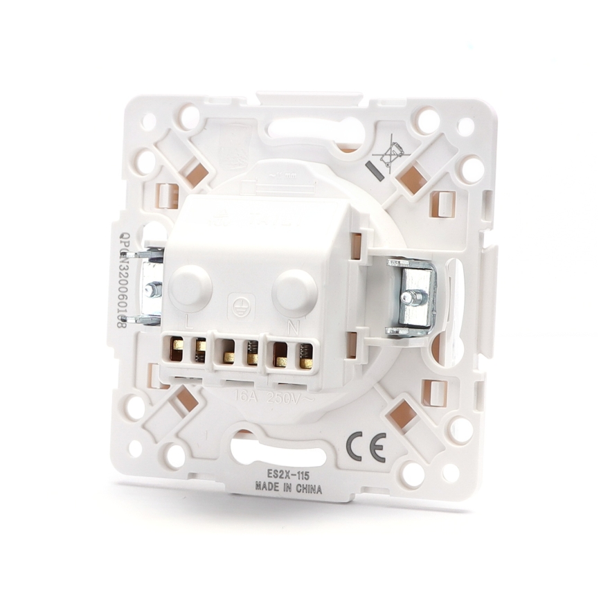 Aigostar - Presa domestica senza cornice SCHUKO 250V bianca