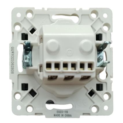 Aigostar - Prise murale SCHUKO 250V sans cadre, noire