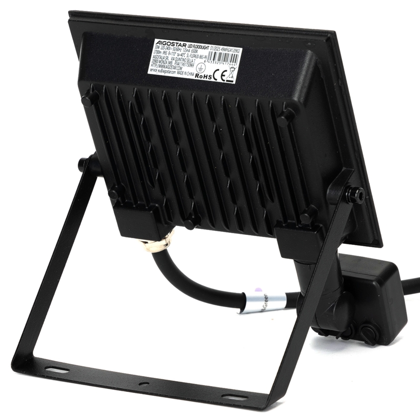 Aigostar - Proiettore LED con sensore LED/30W/230V 6500K IP65