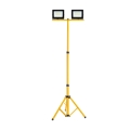 Aigostar - Proiettore LED con stativo 2xLED/30W/230V 6500K IP65 arancione/nero
