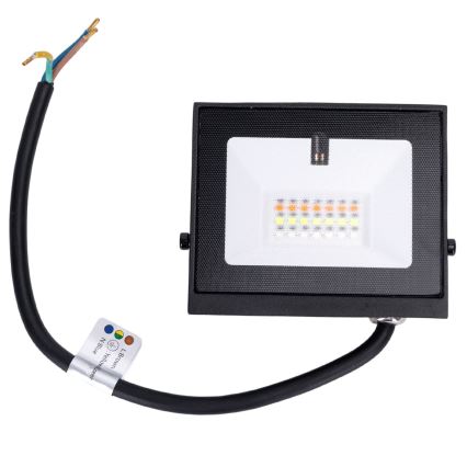 Aigostar - Proiettore LED RGB dimmerabile LED/20W/230V IP65 + telecomando