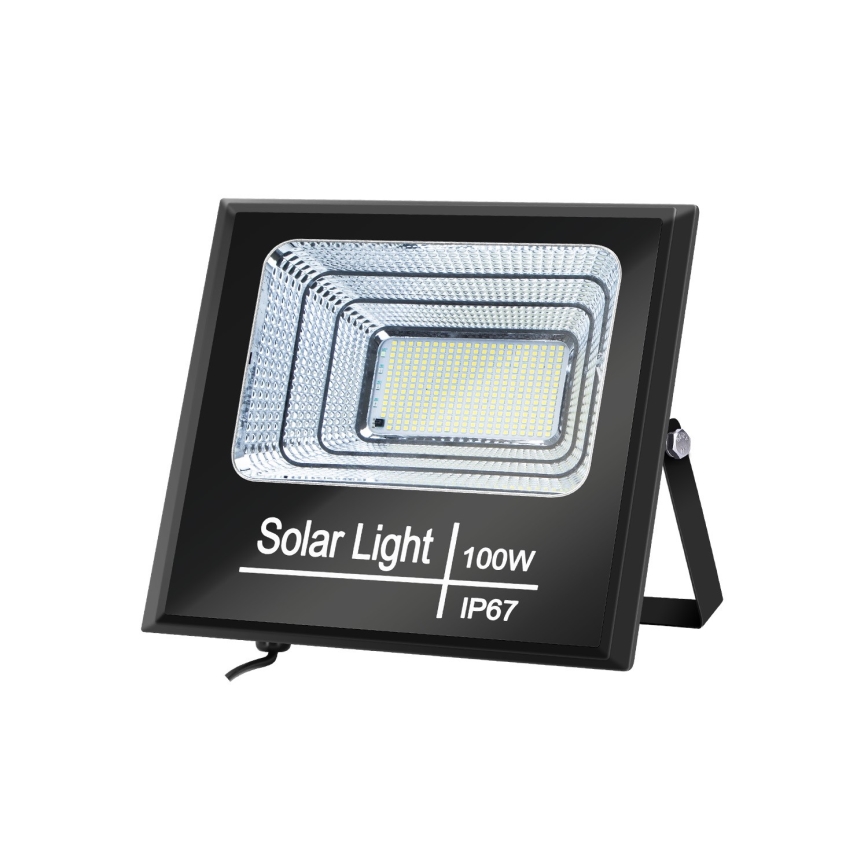 Aigostar - Proiettore solare LED dimmerabile LED/100W/3,2V IP67 + tc