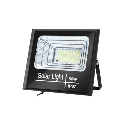 Aigostar - Proiettore solare LED dimmerabile LED/60W/3,2V IP67 + tc