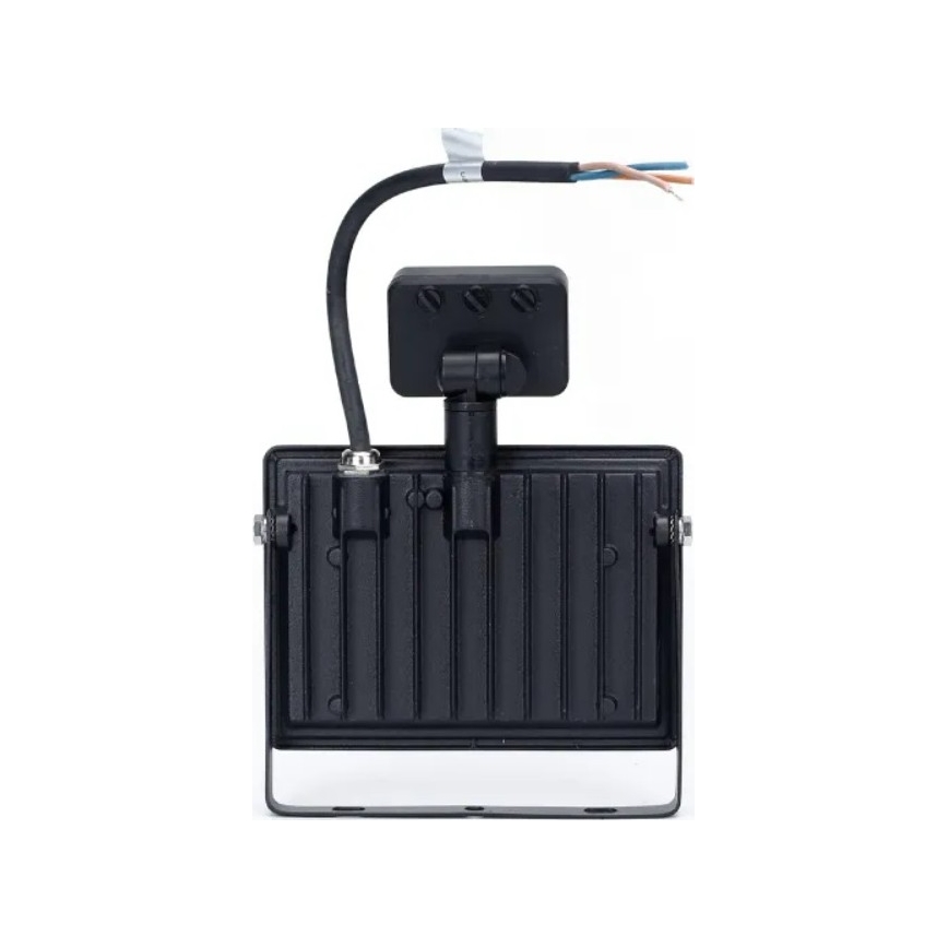 Aigostar - Projecteur avec détecteur LED/50W/230V 4000K IP65 noir