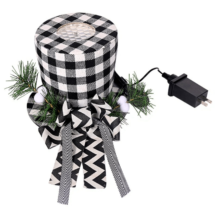 Aigostar - projecteur LED de Noël à flocons de neige LED/5W/230V blanc froid noir/blanc