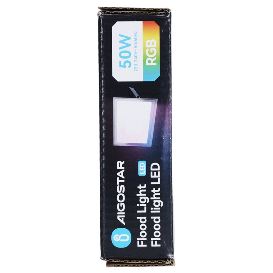 Aigostar - LED RGB Projecteur LED/50W/230V IP65 + télécommande