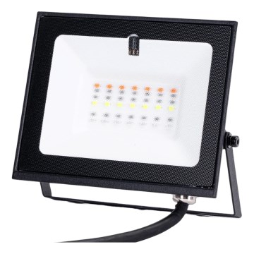 Aigostar - Projecteur LED RGB dimmable 10W 230V IP65 avec télécommande