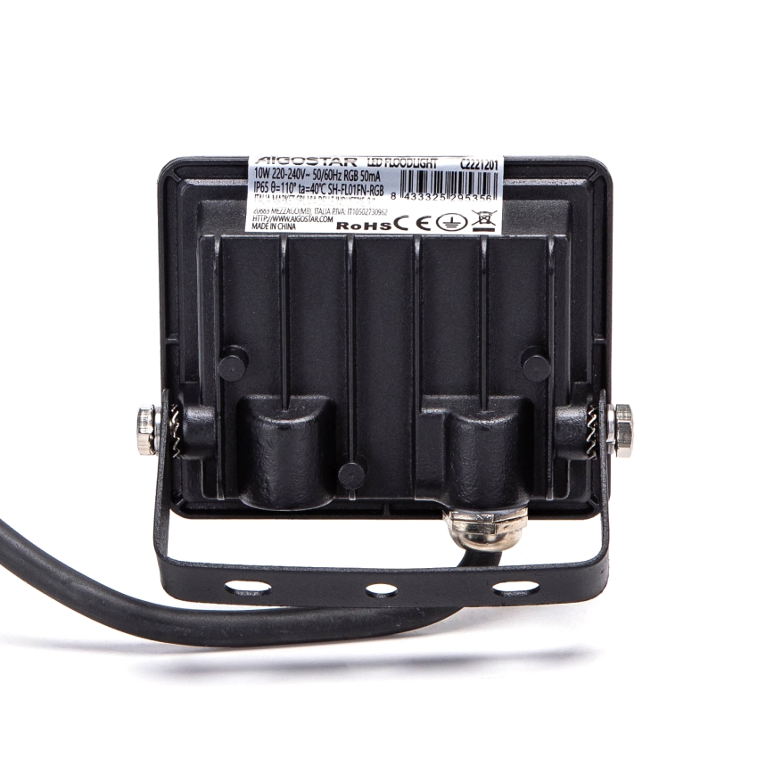 Aigostar - LED RGBW projecteur dimmable LED/10W/230V IP65 + télécommande