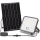 Aigostar - Projecteur solaire à intensité variable avec détecteur LED/120W/3,4V 6500K IP66 + Télécommande