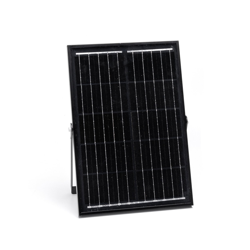 Aigostar - Projecteur solaire à intensité variable LED/100W/3,4V IP65 + Télécommande