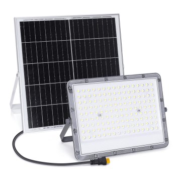 Aigostar - Projecteur solaire LED dimmable 200W/3,4V 20000 mAh IP65 + télécommande