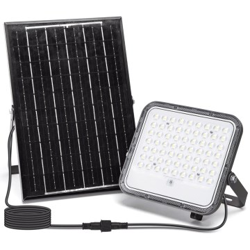 Aigostar - Projecteur solaire RGBW à intensité variable LED/100W/3,4V IP66 + Télécommande