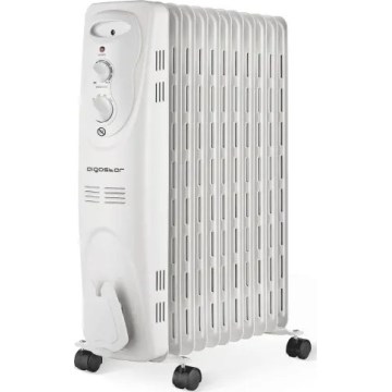 Aigostar - Radiateur à bain d'huile 11 éléments 2300W/230V blanc
