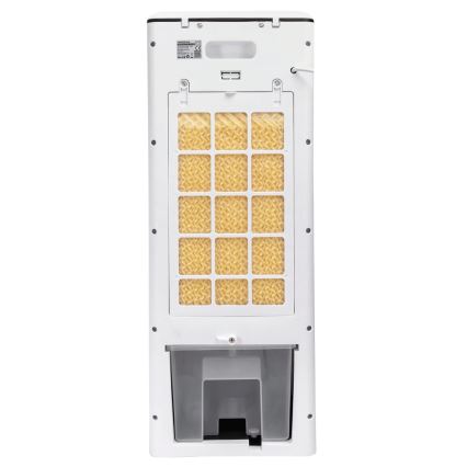 Aigostar - Raffrescatore d'aria 80W/230V bianco + telecomando